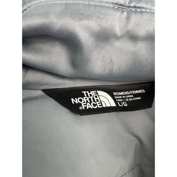 Women’s North Face 550 Goose Down Filled Vest in Silver Large