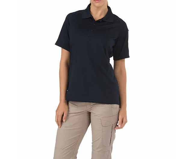 WOMEN’S PERFORMANCE POLO, SHORT SLEEVE, DARK NAVY