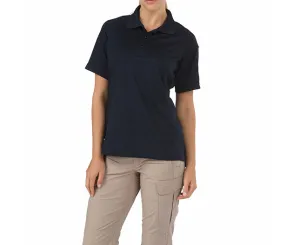 WOMEN’S PERFORMANCE POLO, SHORT SLEEVE, DARK NAVY