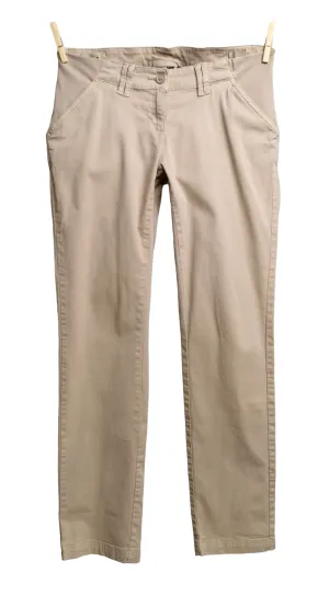 WOMENS SIZE 10R (Medium) - NEXT UK Maternity Pants, Low Belly Side Panels EUC B5