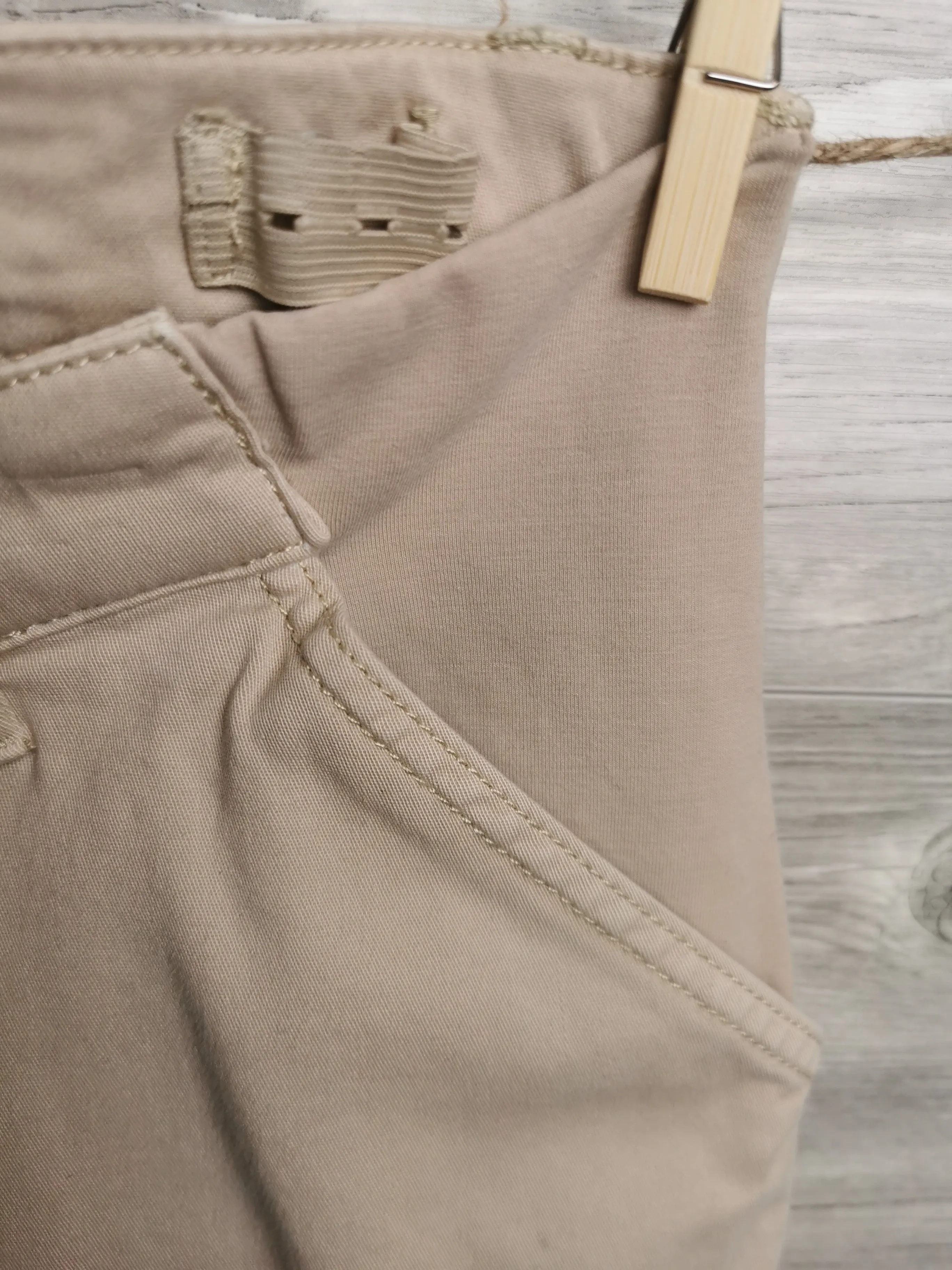 WOMENS SIZE 10R (Medium) - NEXT UK Maternity Pants, Low Belly Side Panels EUC B5