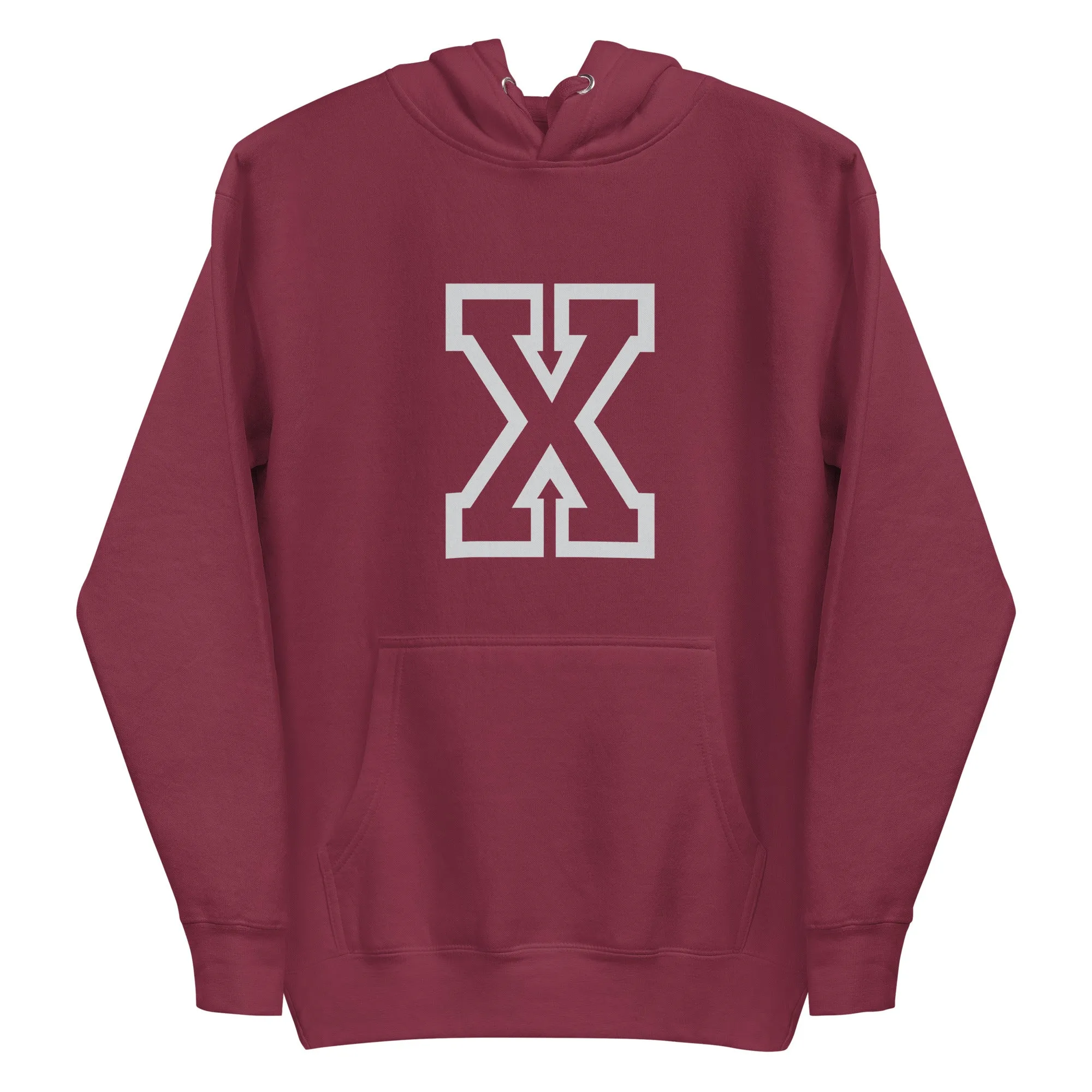 X -  Sustainably Made Unisex Hoodie