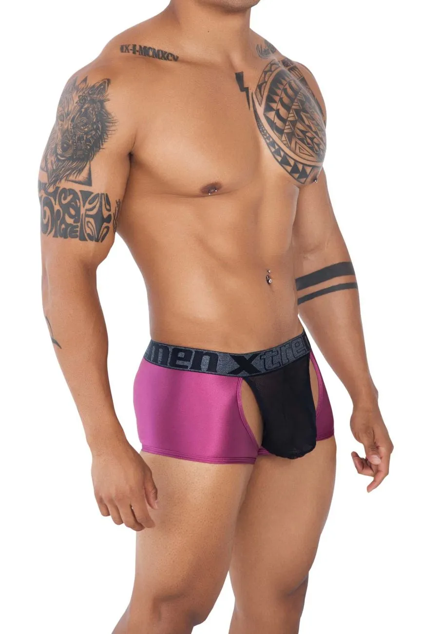 Xtremen 91125 Daring Mesh Trunks Violet