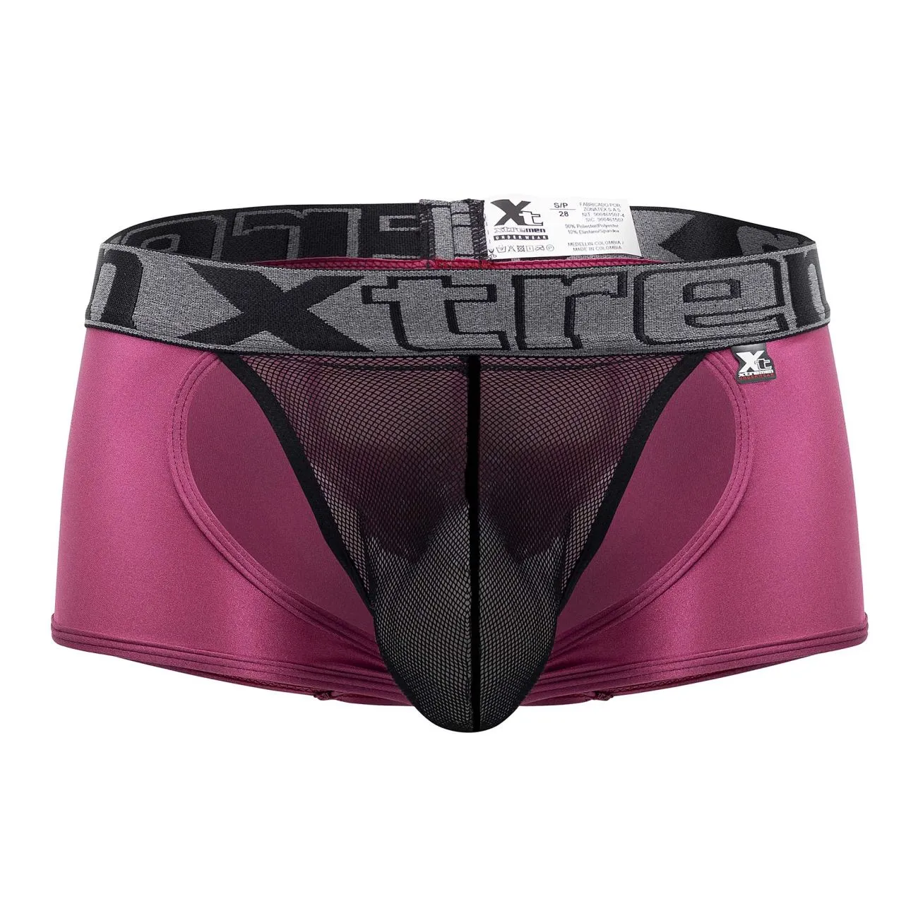 Xtremen 91125 Daring Mesh Trunks Violet