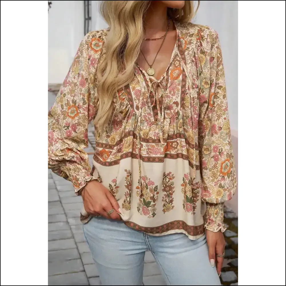 Yellow Floral Tie Neck: i Woke Up this Cute !🌼 Needful Things
