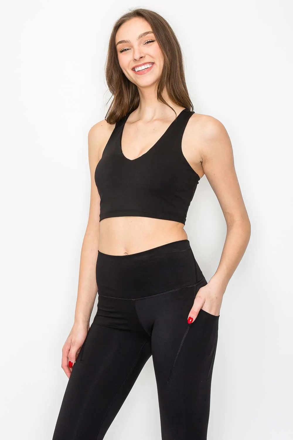 Yoga Sports Bra - Black