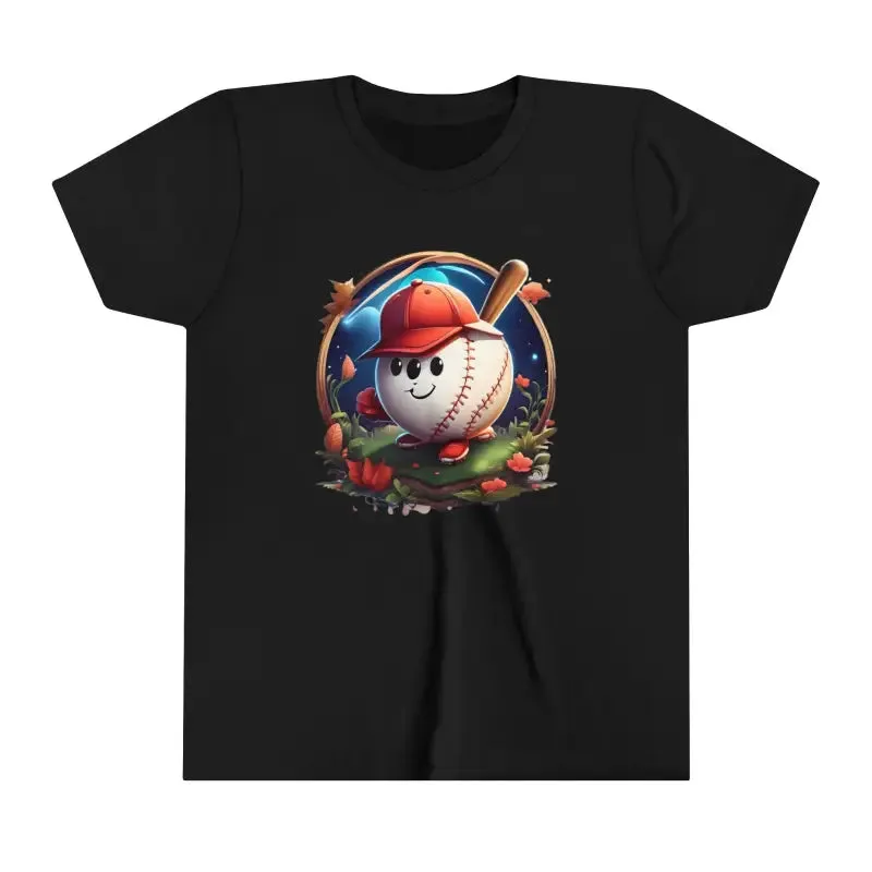 Youth Short Sleeve Baseball Crew Tee Winning Look