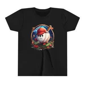 Youth Short Sleeve Baseball Crew Tee Winning Look