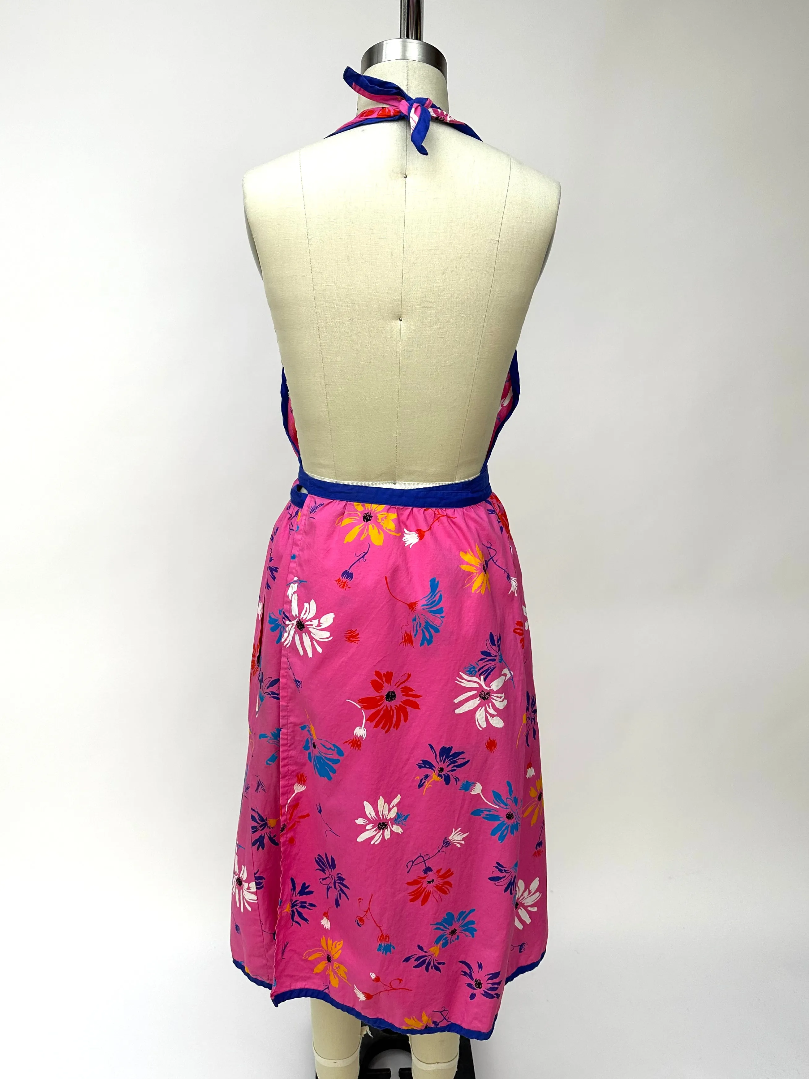 Yves Saint Laurent Tablier Floral Smock