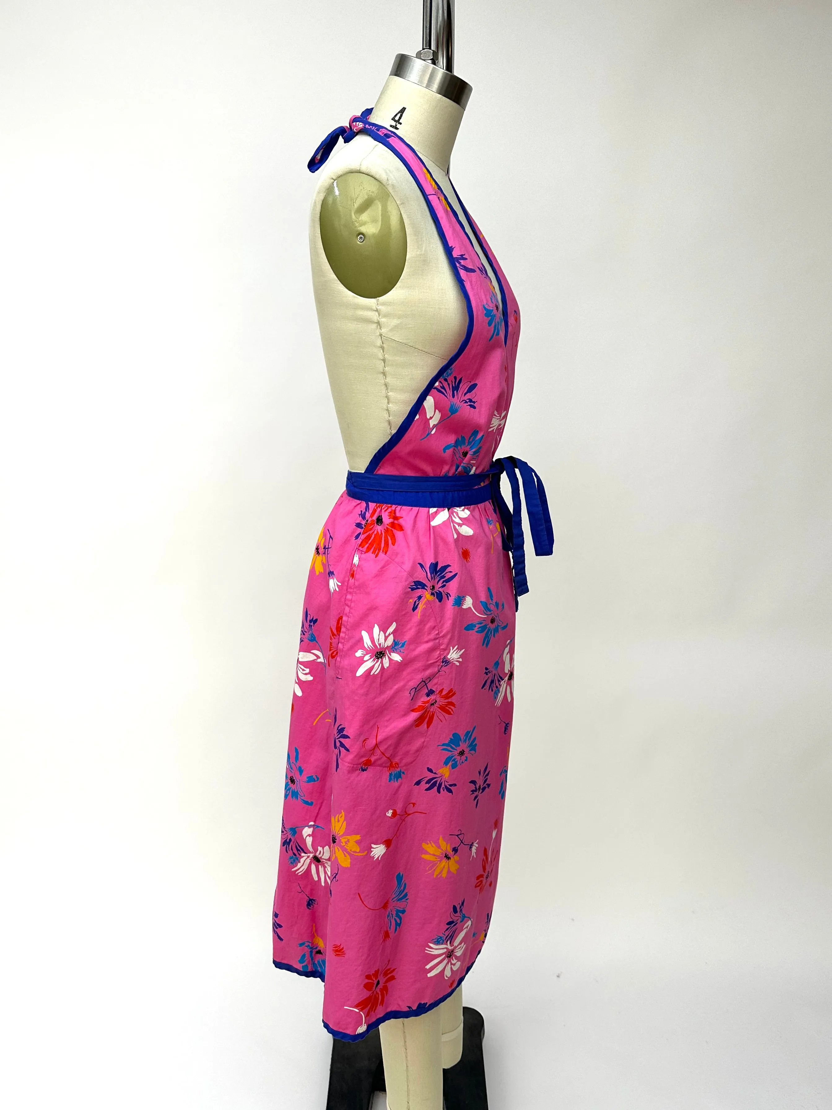 Yves Saint Laurent Tablier Floral Smock