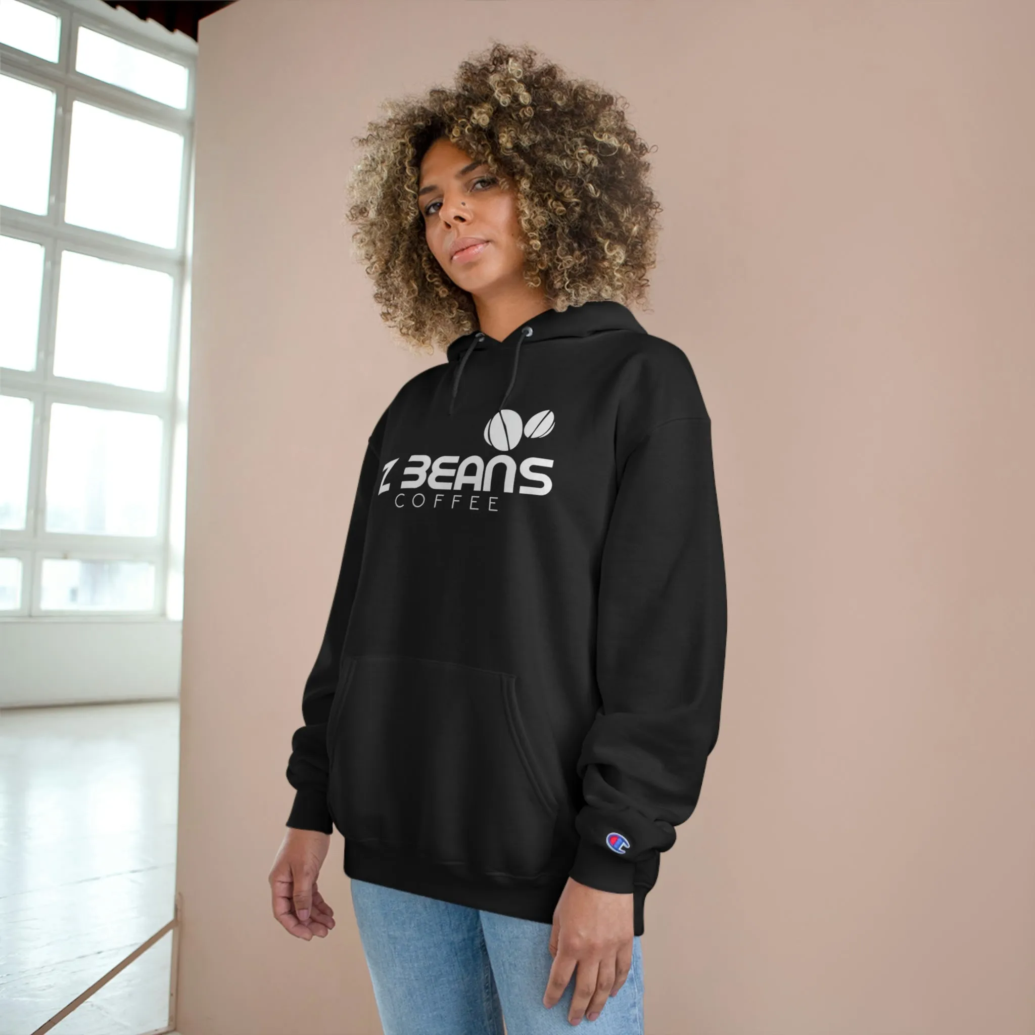 Z Beans Logo - Champion Hoodie