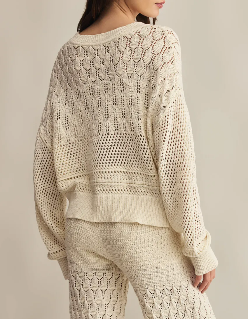 Z SUPPLY RUE CROCHET SWEATER