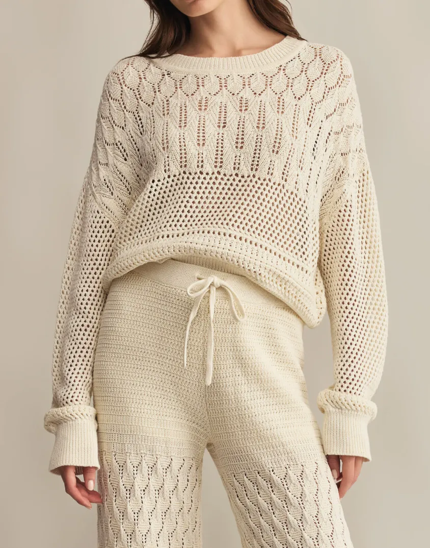 Z SUPPLY RUE CROCHET SWEATER